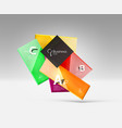 Futuristic abstract template Futuristic abstract template vector image