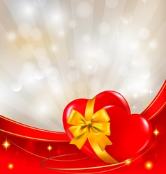 Valentine day background vector image