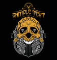 Skull vector image