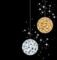 Disco sphere vector image