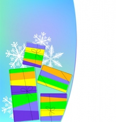 Christmas background vector image