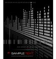 Tech background vector image