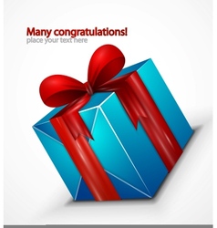 Gift vector image