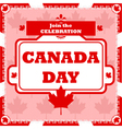 Canada Day Canada Day vector image