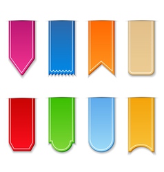 Ribbons vector image