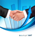 Business people Handshake vector image