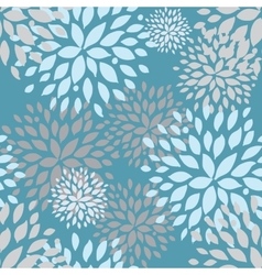 Seamless floral pattern vector image