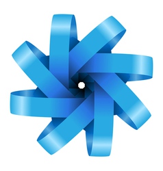 Ribbon icon vector image