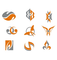 Abstract symbols vector image