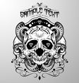 Skull vector image
