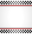 Racing square background vector image