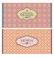 Frames in retro style vector image