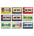 Cassette Tapes vector image