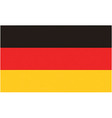 German flag vector image
