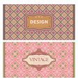 Frames in retro style vector image
