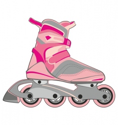 Roller skates vector image