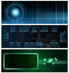 Banners vector image