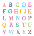 Abc marker set vector image