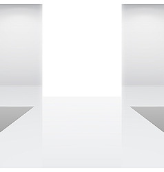 Fashion runway or catwalk vector image