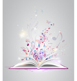 Book note vector image