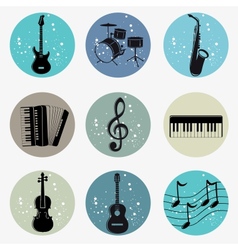 Musical vector image