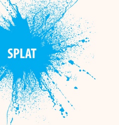 Splat background vector image