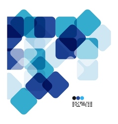Modern geometrical abstract background vector image