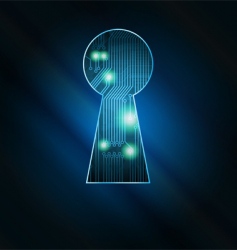Keyhole vector image