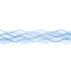 Blue waves vector image