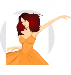 Dance vector image