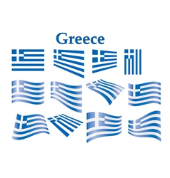 Flag of Greece Flag of Greece vector image