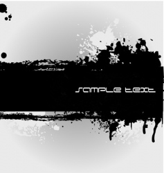 Grunge background vector image