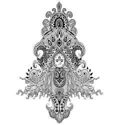 Durga Puja vector image