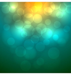 Abstract colorful bokeh background vector image