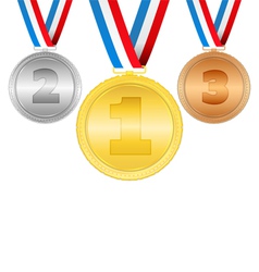 Medals vector image