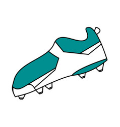Soccer shoe Soccer shoe vector image
