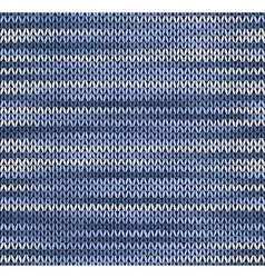 Seamless Knitted Pattern vector image