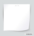 White paper vector image