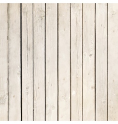 White wood board background vector image