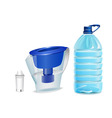 Clean water vector image