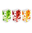 Apple package vector image