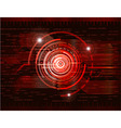 Red vector image