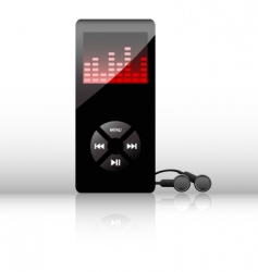 Mp3 player Mp3 player vector image