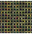 Black crosses pattern vector image