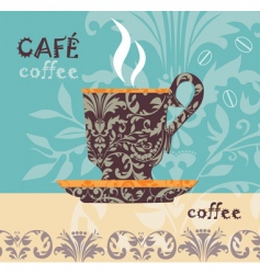 Vector coffee vector image