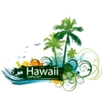 Tropical background vector image