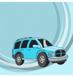 Cartoon car vector image