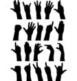 Hands vector image