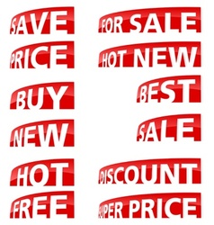 Business Labels vector image