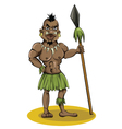 Aborigine vector image
